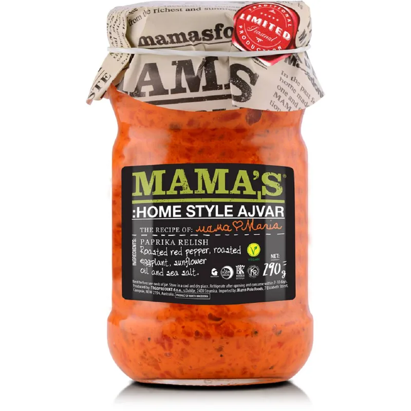 Ajvar Blagi Domaći 290 g Mamas