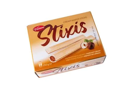 Vincinni Stixis Wafer Sticks 250 g Hazelnut