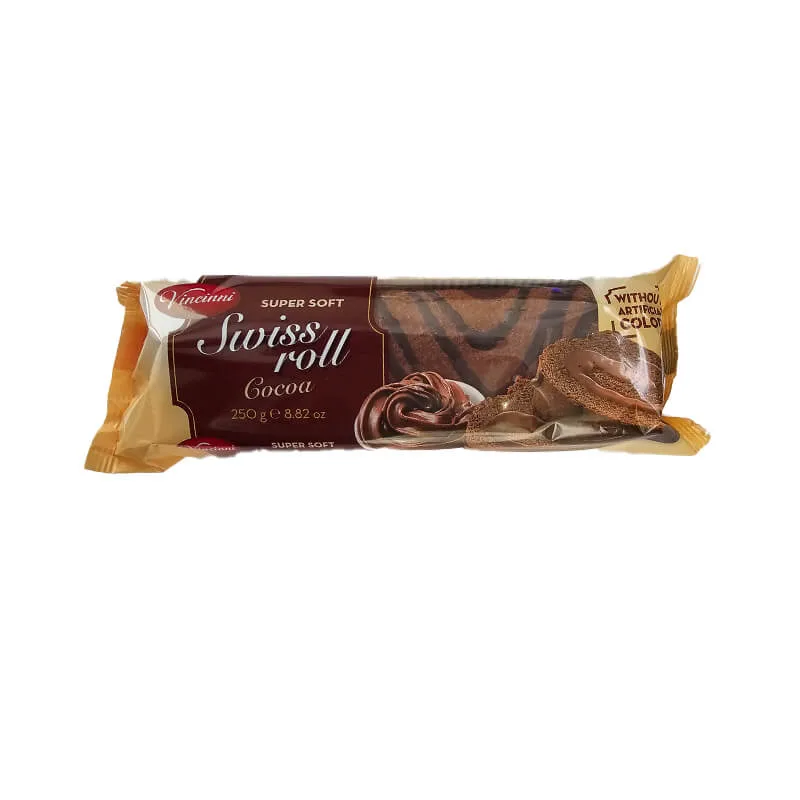 Rolat Vincinni Swiss Roll Kakao 250 g