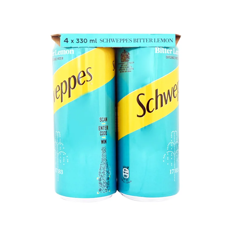 Sok Schw Bitter Lemon 4x0,33 l Can