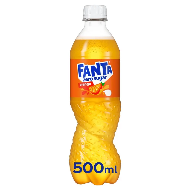 0,5 l Fanta Orange Gaz Zero