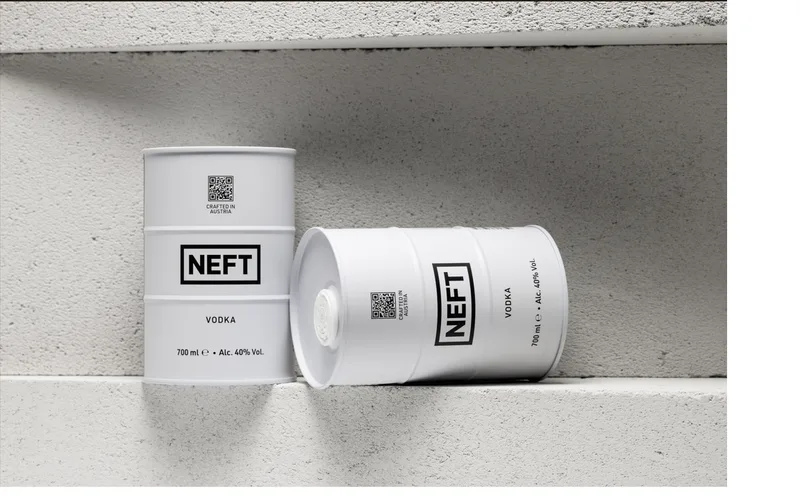 Vodka Neft 40% 0,7 l