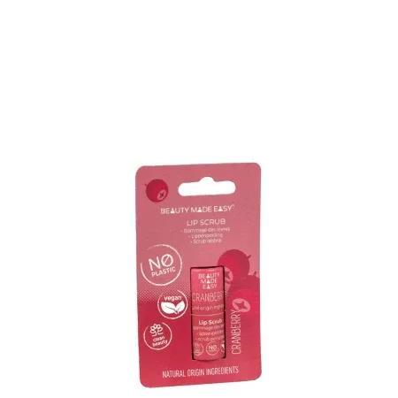 Balzam Za Usne Bme Paper Tube Lip Scrub Sugar&cranberry