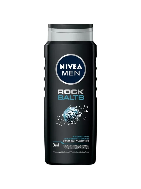 Gel Tuš Muš Nivea Rock Salts 500 ml