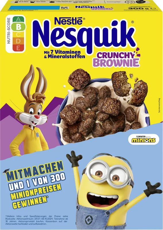 Žitarice Crunchy Brownie Nesquik 300 g