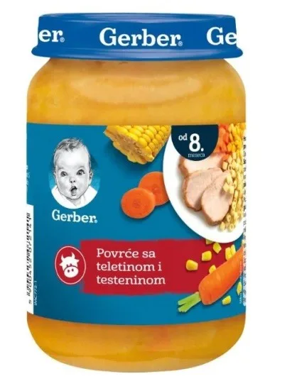 Kašica Pov Tel Rezanci 190 g Gerber