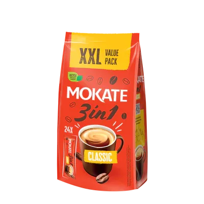 Kafa Instant 3u1 Mokate Xxl 20+4 Gratis