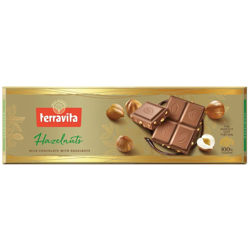 Cokolada Terravita Mlecna Sa Lesnikom 225gr