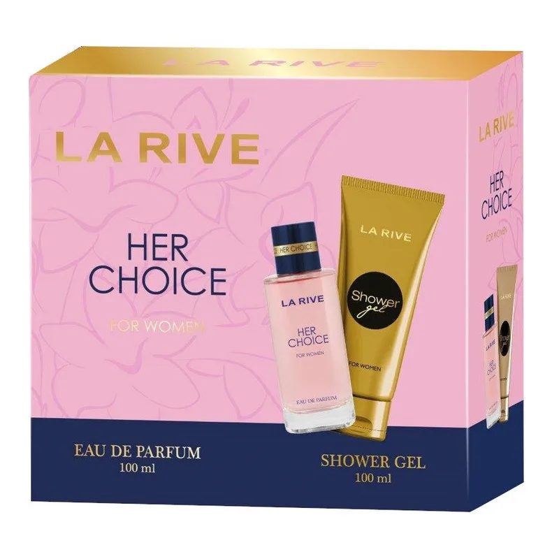 La Rive Set Her Choice W Edp 100 ml/Sg100 ml