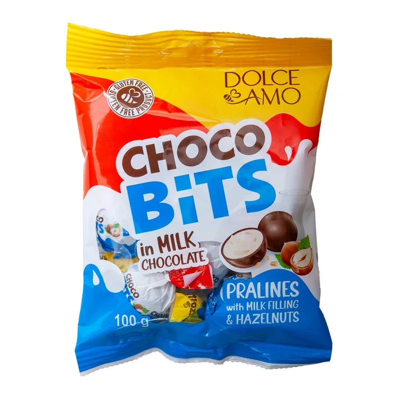 Mlečne Praline Choco Bits 100 g