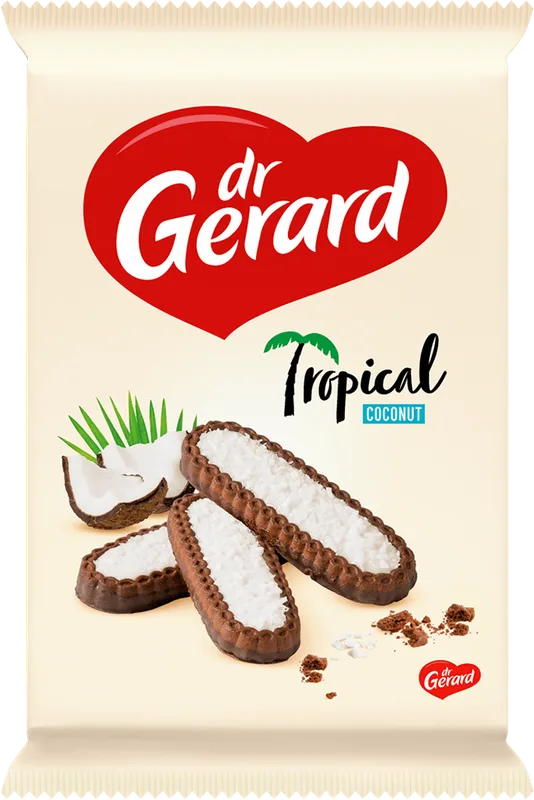 Keks Tropical Kokos 180 g Dr Gerard