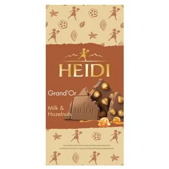 Čokolada Gra Or Milk Haz 100 g Heidi