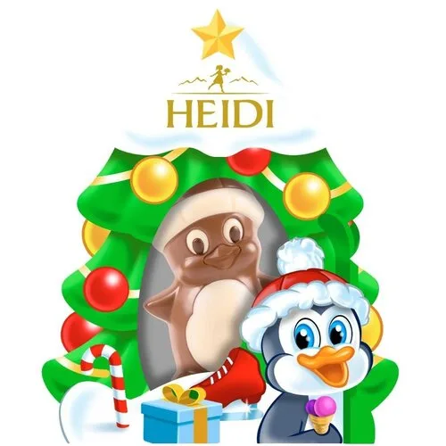 Čokolada Mlečna Pingvin 20 g Heidi