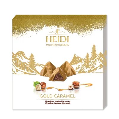 Bombonjera Mountain Dreams Gold Caramel 150 g