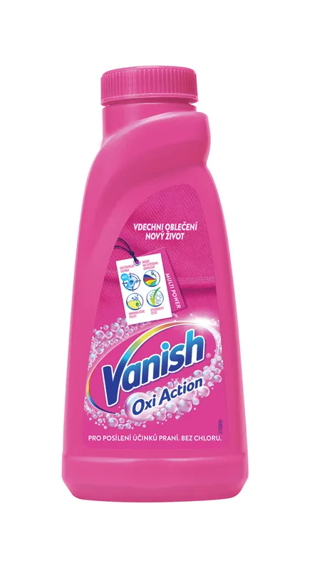Van Oxi Action Gel Za Odstranjivanje Mrlja Pink 500 ml