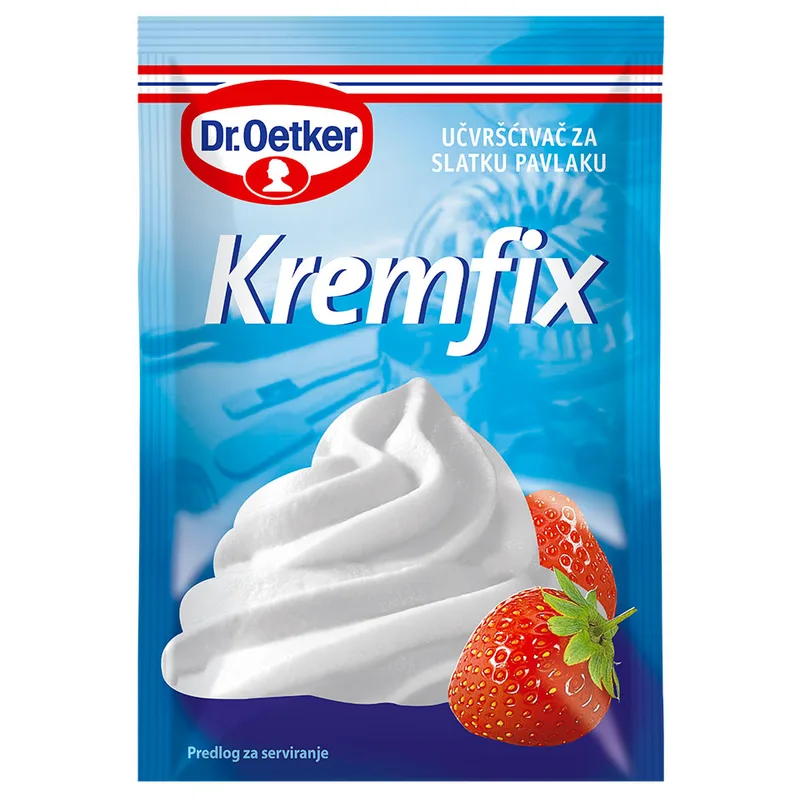 Ucvrsciv.za slag Kremfix Dr.Oetker 10 g