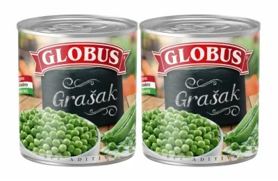 Grašak Globus 400 g Lim.