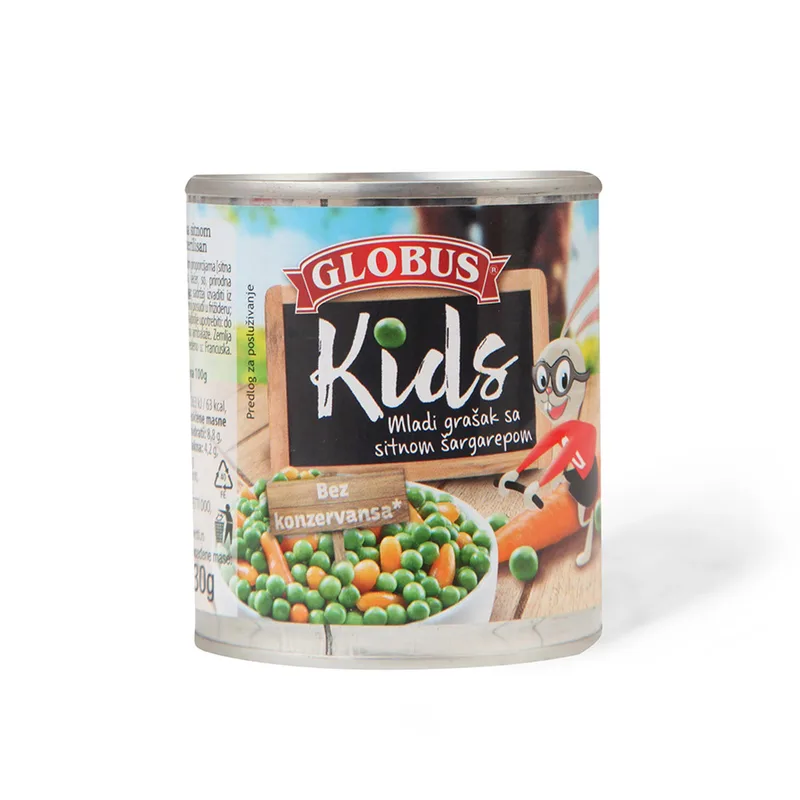 Grašak&šargarepa Baby Kids Globus 200 g Lim.