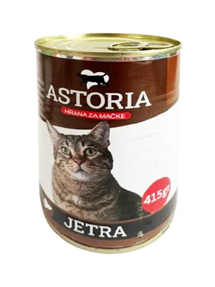 Astoria Hrana Za Mačke Jetra 415 g