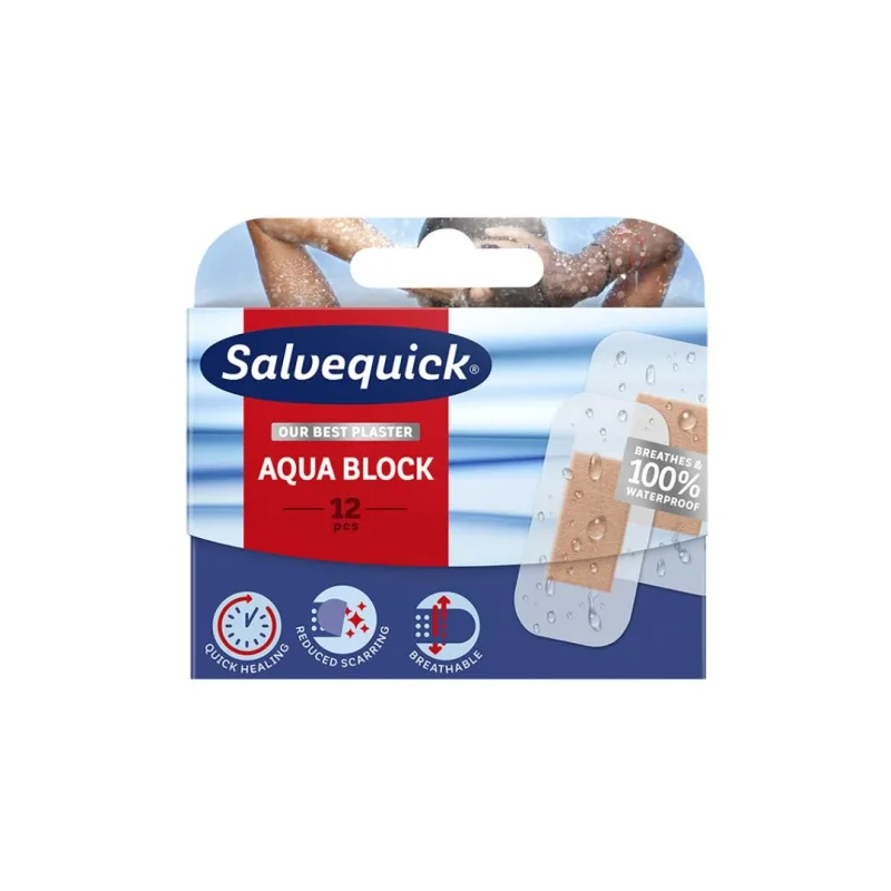 Flaster Aqua Block 12/1 Salvequick