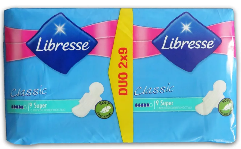 Ulošci Higijenski Classic Super Duo Libresse 18/1