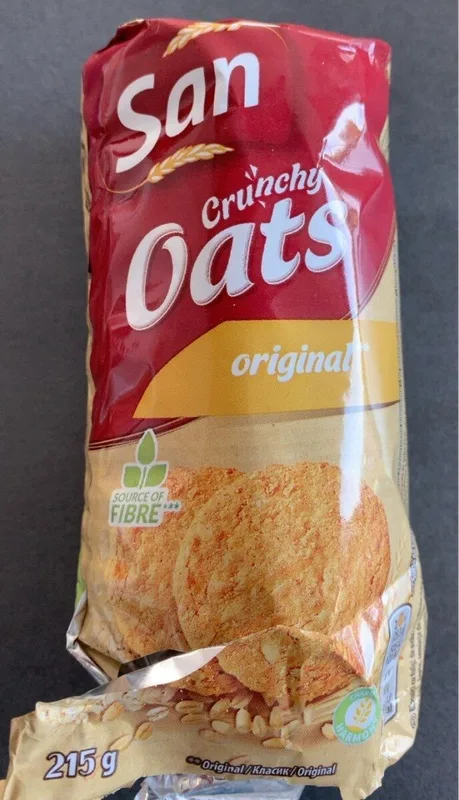 Biskvit San Crunchy Oats 215 g