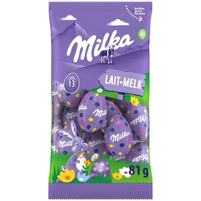 Paketić Easter Eggs Milk 81 g Milka