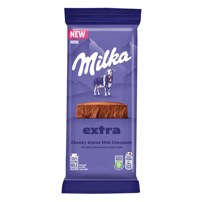 Čokolada Milka Alpine 190 g