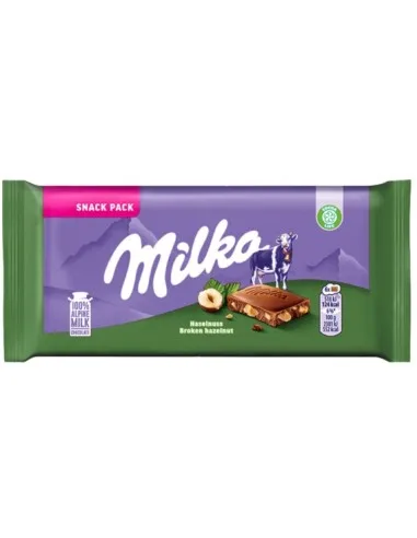 Čokolada Milka Hazelnuts 45 g Mondel