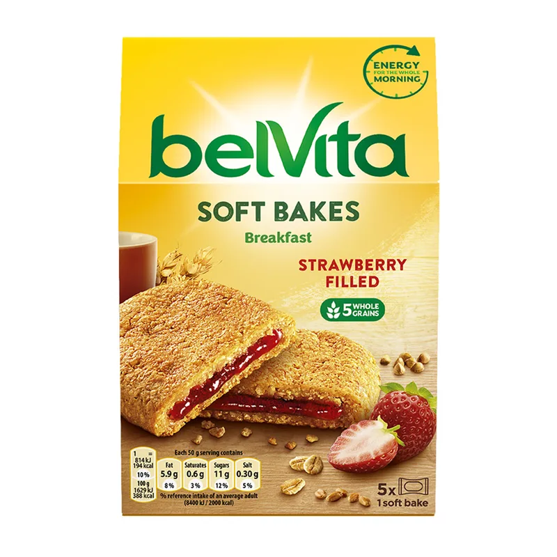 Keks Belvita Soft Strawberry 250 g E