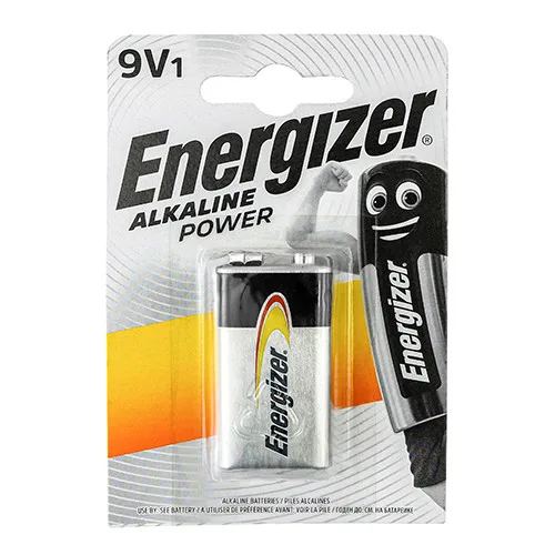 Baterija Energizer alkaline 9V (1 KOM)