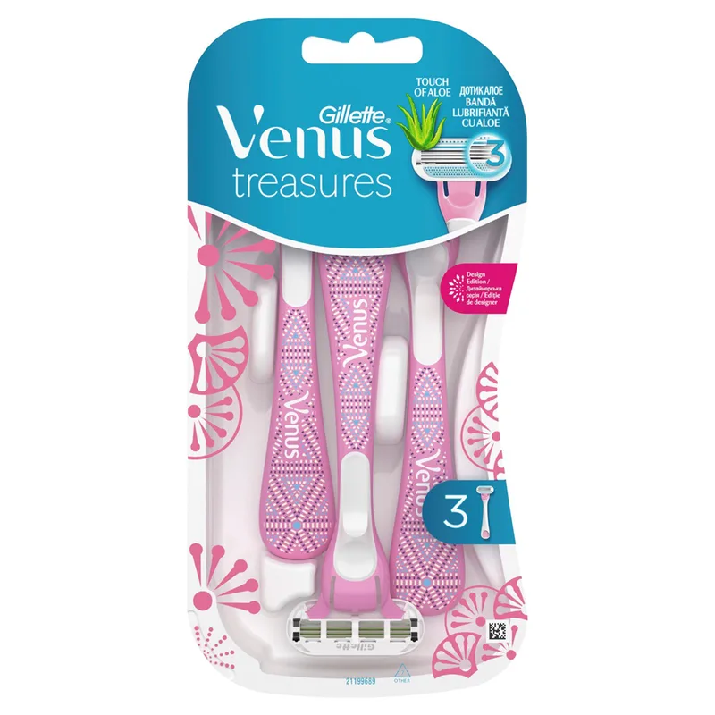 Brijač Gillet Ven Disp 3's Pink 447