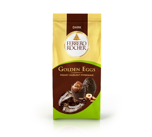 Praline Golden Dark Xmas Rocher 90 g
