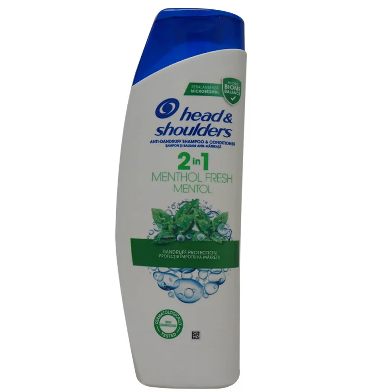 Šampon H&s Menthol 2in1 360 ml