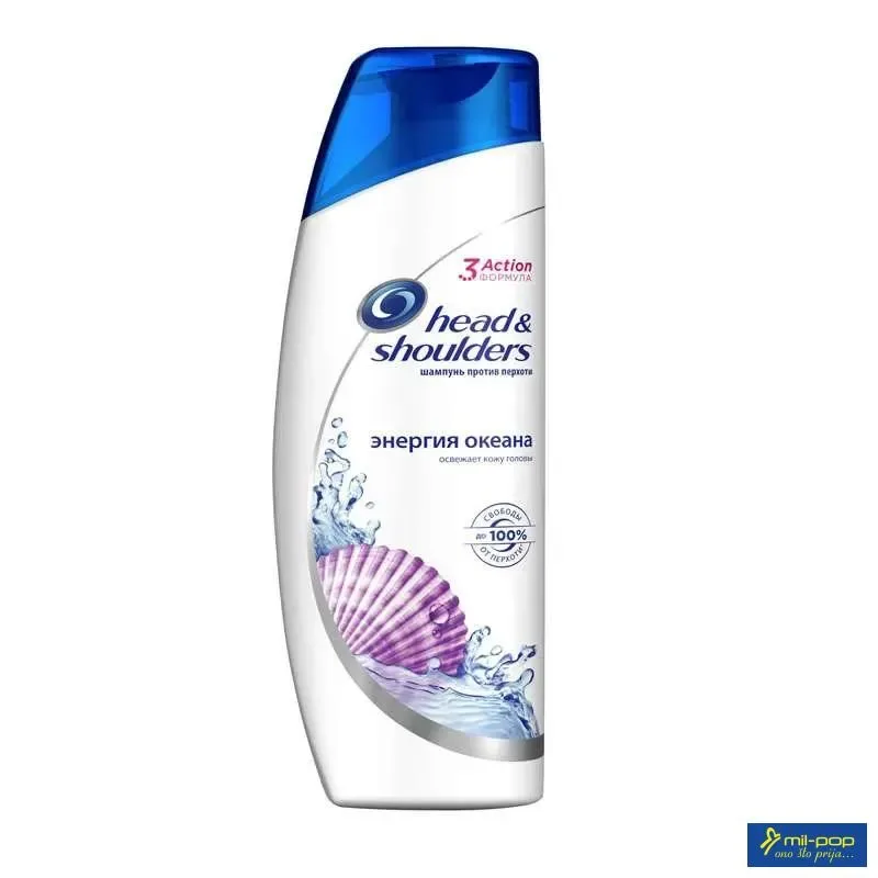 Šampon Za Kosu Ocean H&s 360 ml