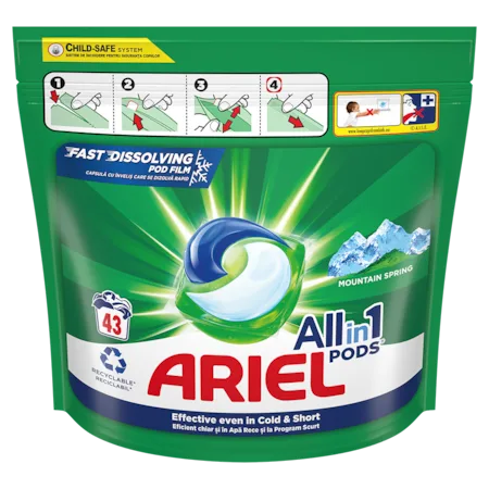 Kapsule Za Veš Pods Regular Ms Ariel 43/1