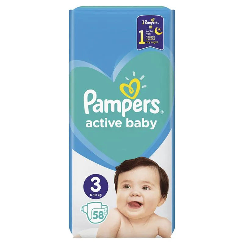 Pelene Pampers Ab Midi 58/1