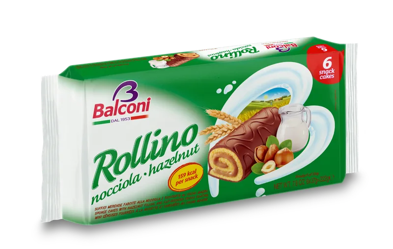 Rolat Rollino Lešnik Balconi 222 g