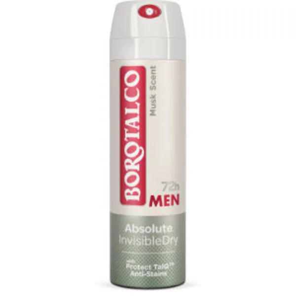 Dezod.sprej Borotalco Men Invisible150 ml