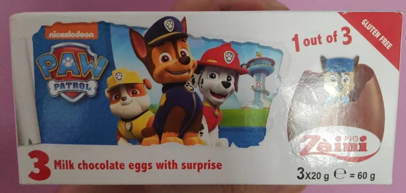Čoko Jaje Tripack 60 g Zaini