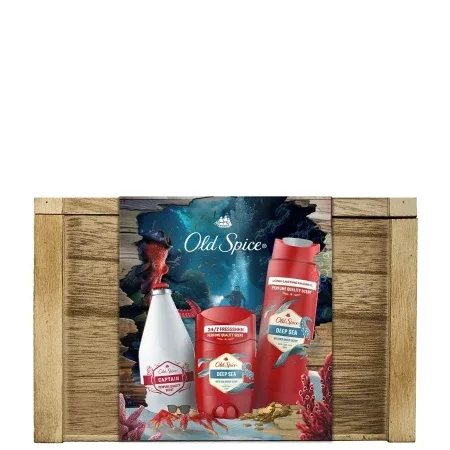Set Old Spice Deep Sea Ch St+sg+asl