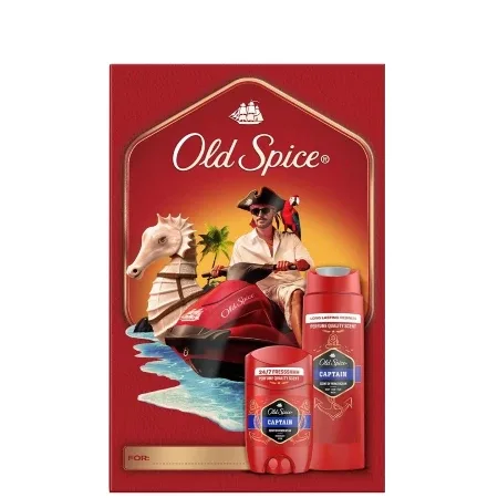 Set Old Spice Modern Capt St+sg