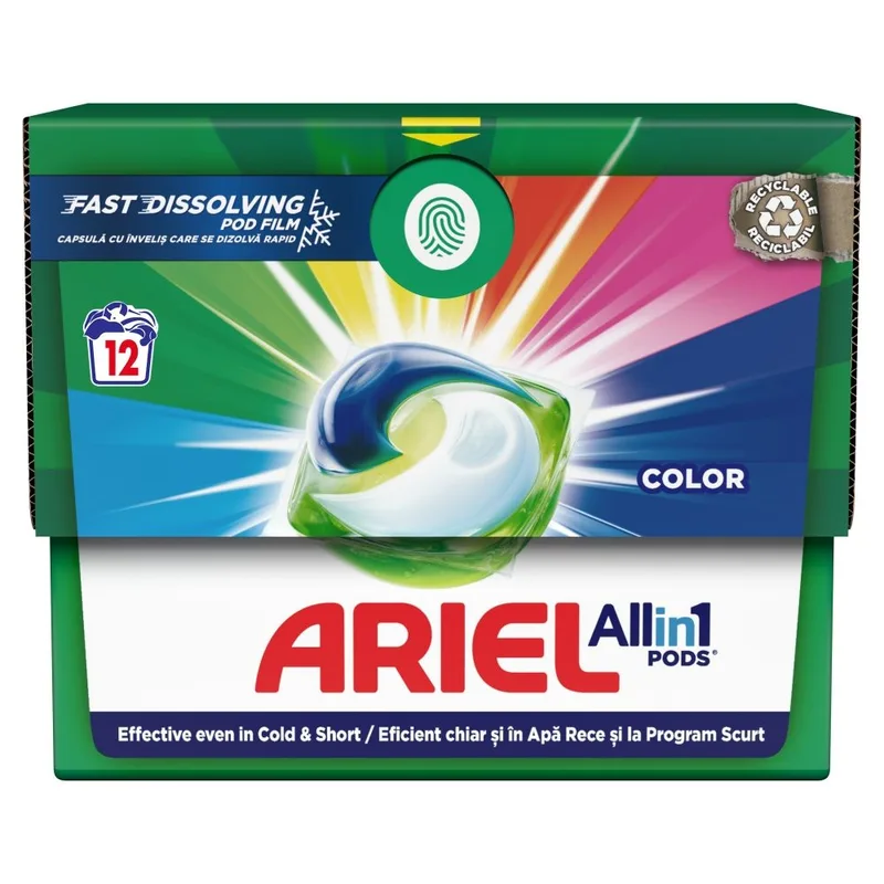 Deterdžent Ariel Capsules Pods 12pcs Color Kesa