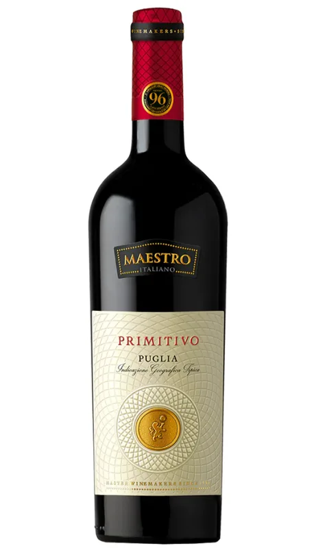 Vino crv.Primitivo Puglia Maestro 0,75 l
