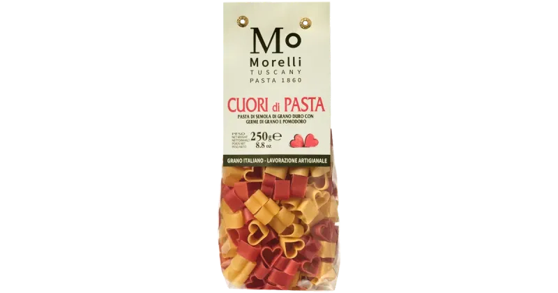 Testenina Srca 250 g Morelli