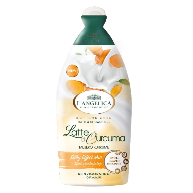 Pena Kupanje Mleko Kurkum 500 ml Lan