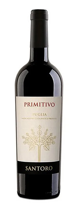 Vino Crveno Santoro Primitivo Puglia 0,75 l