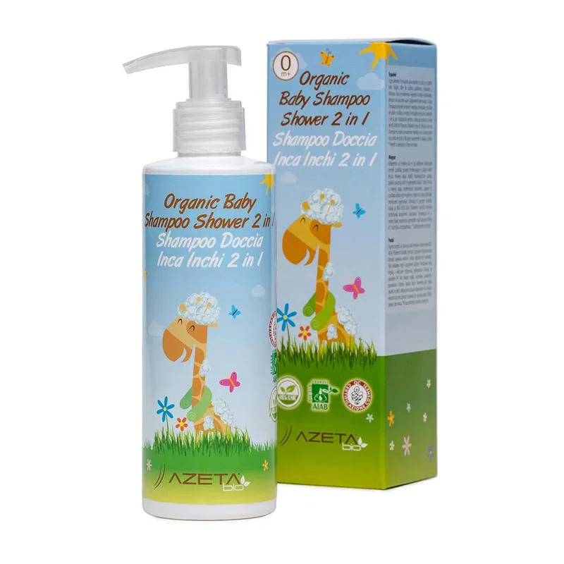 Azeta Bio baby organski šampon i kupka 2u1 200 ml