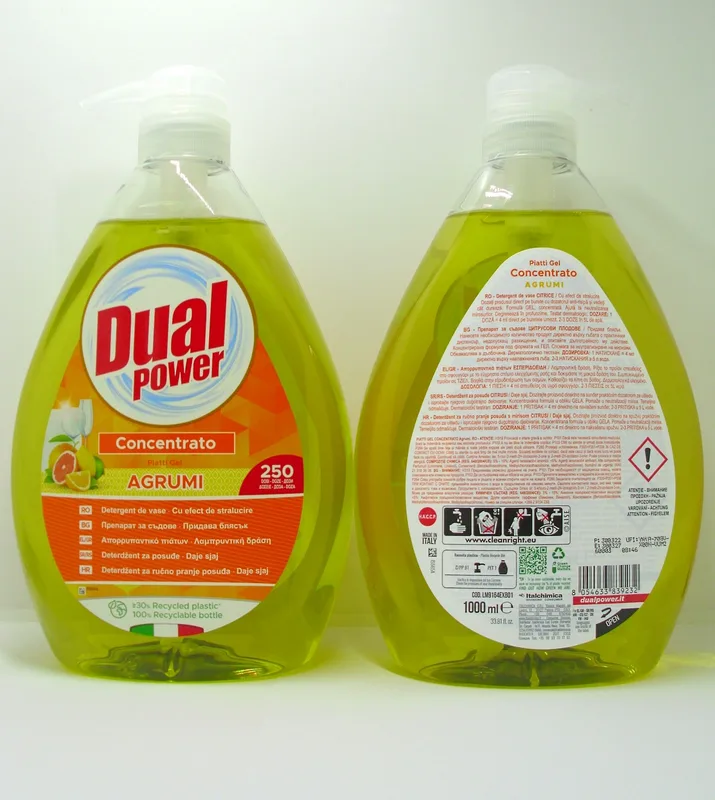 Dual Power Za Sudove 1 l Koncentrovani Agrumi