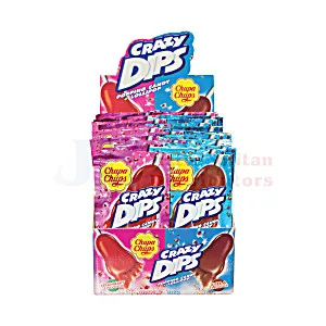 Chupa Chups Crazy Dips Jagoda 16gr 24/1